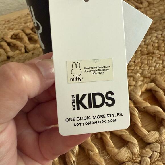 Miffy water bottle Cotton On collab - red navy blue NWT - Picture 3 of 3